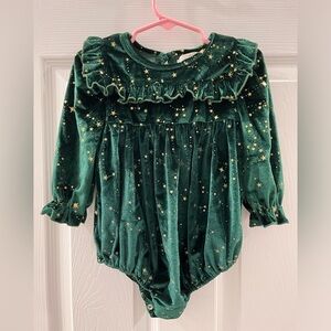 Green Velvet Christmas Bubble